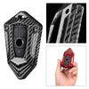 Mercedes Benz C CLA CLS CLK GLK GLA GLC Carbon Fiber Key Fob Case Cover