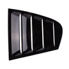 BMW 3 Series 2 x Glossy Black Side Window Louvers (2012-2019)