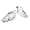 Yamaha YZF R1, FZ8, FZ1, TMAX 530 2 x Silver Axle Spindle Chain Adjuster Blocks