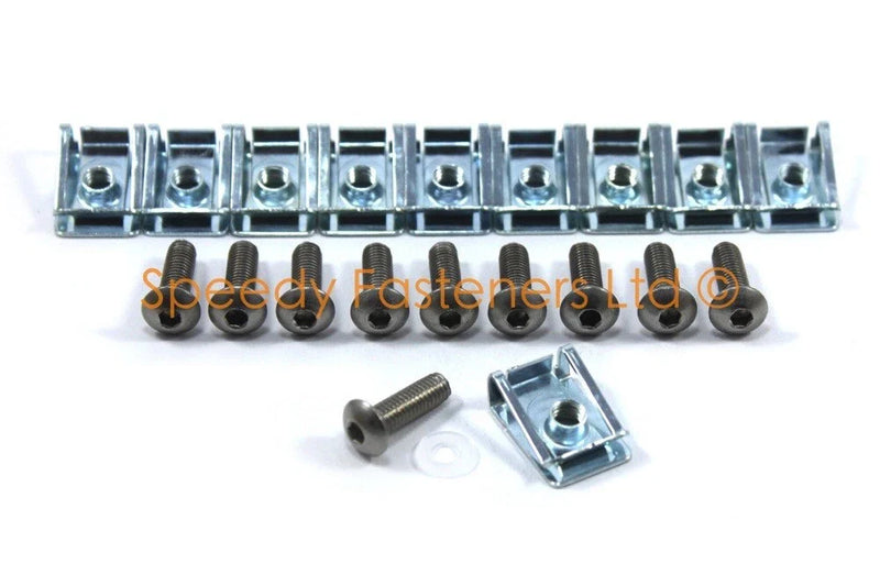 Honda CBR400RR Fairing Bolts Stainless (1986–1989)