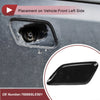Honda Odyssey (2009-2014) Black 1 Pcs Front Left Washer Nozzle Cover