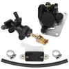 Honda ATC250R Front Brake Caliper & Rear Master Cylinder Assy (1983–1984)