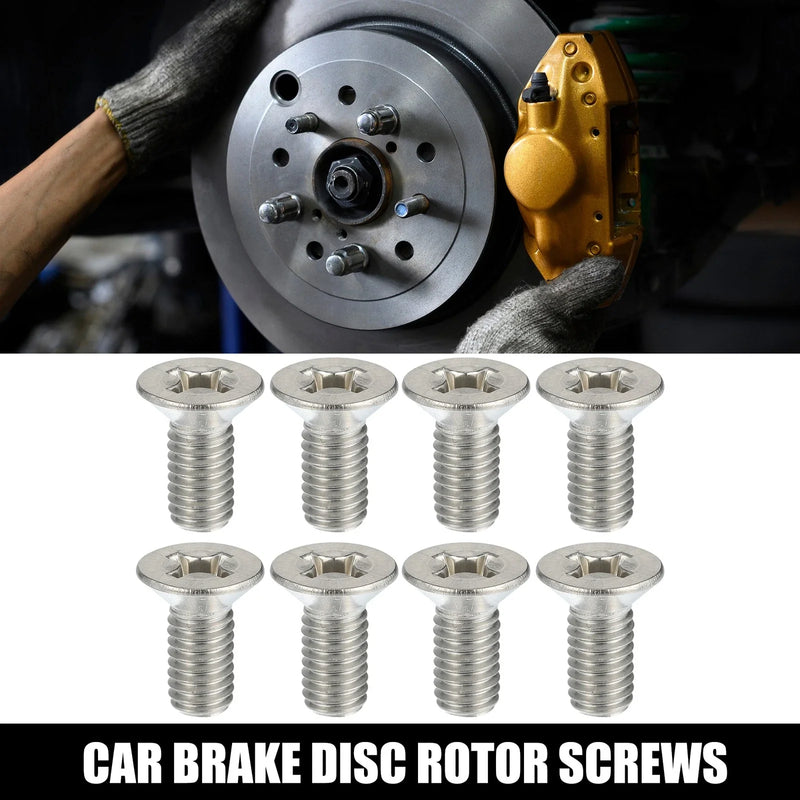 Honda Accord Civic 8pcs Brake Disc Rotor Screws Bolts (2003-2023)