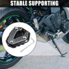 BMW S1000RR Titanium Tone Set Aluminum Alloy Motorcycle Kickstand Pad