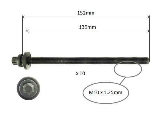 Holden Cruze JH JG Head Gasket + Head Bolts (2009–2016)