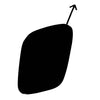 Toyota Prius Black Front  Bumper Tow Hook Eye Cover Caps (2019-2021)