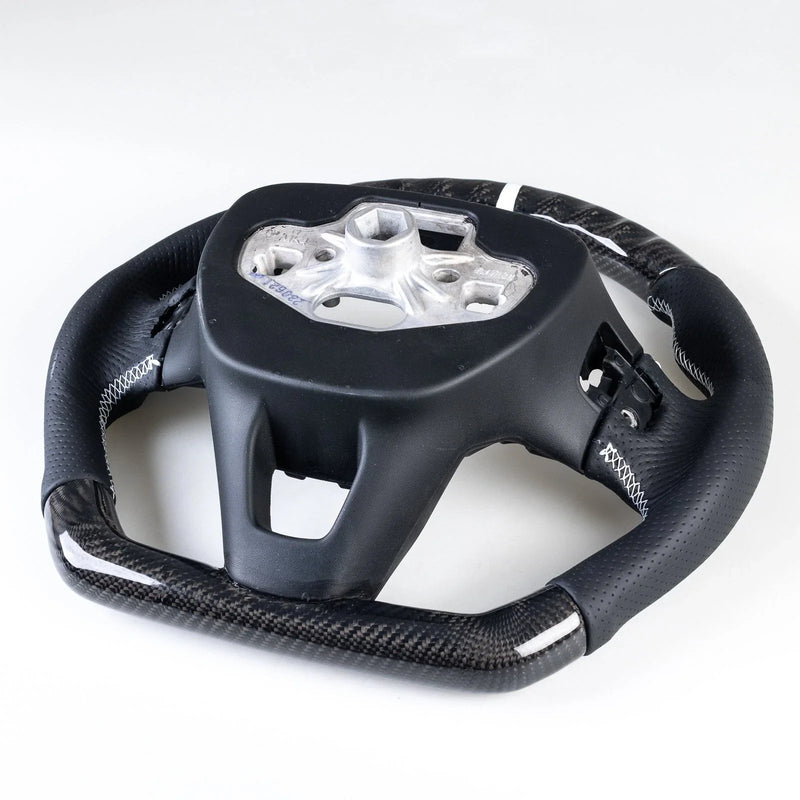 Ford Focus Kuga Carbon Fiber Flat Bottom Steering Wheel (2020-2023)