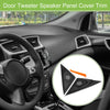 Mazda 3 (2004-2009) Black A Pillar Door Tweeter Speaker Cover Trim