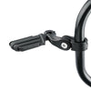 Harley Touring 1-1/4" Short Angled Highway Bar Footpeg Mount