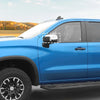 Chevy Silverado / GMC Sierra 1500 White Top Half Mirror Cover Caps (2019-2024)