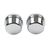 Harley Touring Road King Electra Glide Front Axle Cap Nut Covers (2000-07)