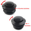 Harley Chrome Flush Pop Up Gas Cap Vented Fuel Tank Cover
