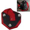 SUZUKI HAYABUSA GSX1300R (2008-2021) Red Enlarged Kickstand Pad