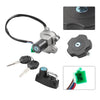 Yamaha DT125RE, DT125X Ignition Switch, Fuel Gas Cap, Helmet Lock Kit (2005-07)