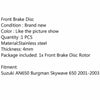 Suzuki AN650 Burgman Front Brake Disc Rotor (2001-2003)