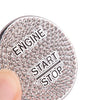 Mercedes Benz B C CLA Bling Engine Start Stop Button Trim Cover (2012-2023)