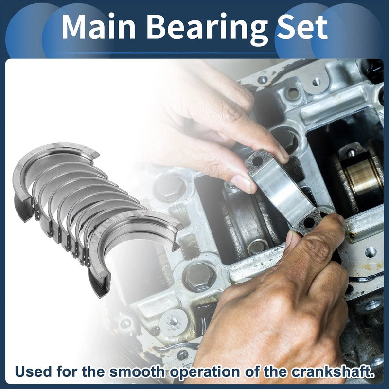 Hyundai Accent 10pcs Main Bearing Set (1995-2011)