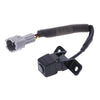 Hyundai Santa Fe Reverse Camera 4 Pin Connector Straight Edge (2012–2015)