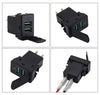 Honda CR-V HR-V Civic Dashboard Switch Button Car Charger (2016–2025)