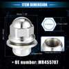 Mitsubishi Endeavor, Outlander 20 x M12x1.5 Wheel Lug Nuts (2004-2013)