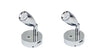 Caravan Boat Reading Bunk Lights LED Chrome Aluminum USB Port Pair