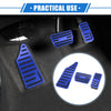 Honda HR-V (2021-2023) - Blue 3 Pcs Gas Brake Foot Rest Pedals