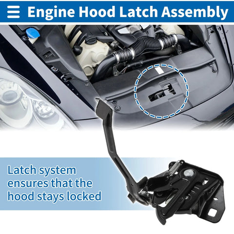 Chevrolet Cobalt Hood Latch Assembly 1x (2005-2010)
