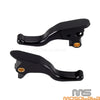 Harley Softail Fat Boy 2 Finger Hand Lever Kit Brake Clutch Levers (2015-2022)