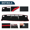 Nissan NV350 Caravan E26 (2012-2024) Black Red Dashboard Cover Mat