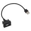 Toyota DASH Flush Mount USB Port Panel Extension Cable Adapter