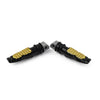 Harley & Honda 8MM Universal Gold Rear Footrest Pegs