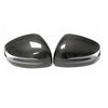 Benz SLK R172 SLC SL Overlay Real Carbon Fiber Wing Mirror Cover Caps Fit
