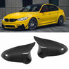 2015-2018 BMW F80 M3 F82 M4 Carbon Fiber Side Mirror Cover Caps (2015-2018)