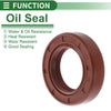 Oil Seal 26x42x10mm FKM Rubber Seal Ring Rotary Shaft 5 Pcs