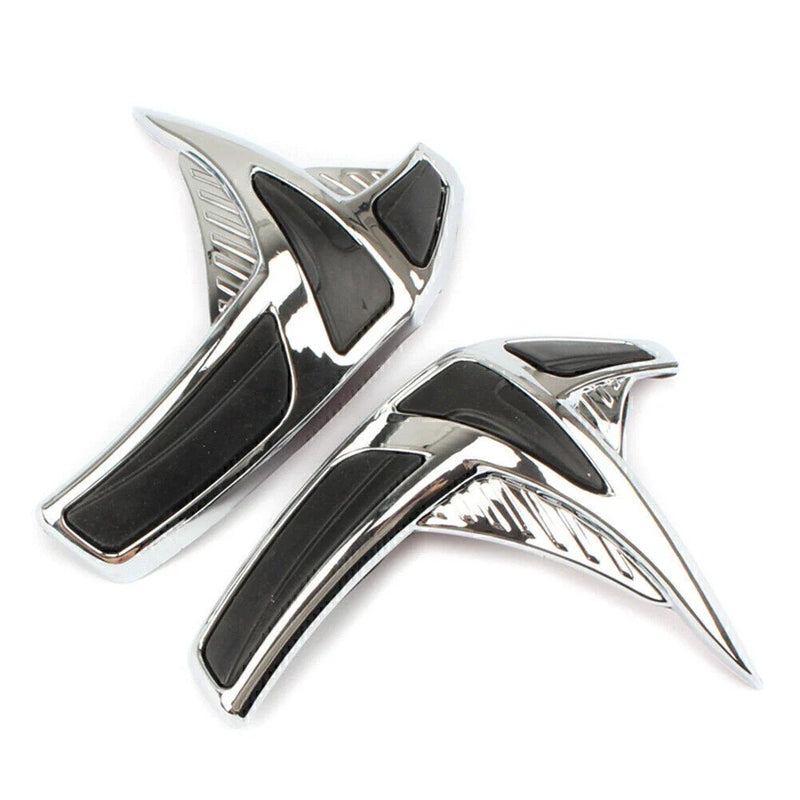 Honda Gold Wing GL1800 Chrome Saddlebag Front Scuff Fairing Cover (2001-2011)