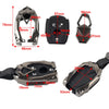 Mercedes-Benz CLA C117 Black 3 Button Remote Key Fob Cover (2014-2019)