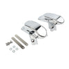Harley Dyna FXD Super Glide & FXDF Fat Bob 2 x Rear Frame Axle Covers