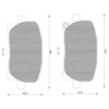 Toyota Avensis Verso Front Disc Brake Pads (2001–2010)