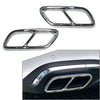 Mercedes C-Class Chrome Rear Exhaust Muffler Tail Pipe Cover Trim (2022-2023)