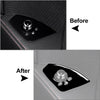 Audi TT TTS TTRS Black Interior Door Lock Button Panel Cover Trim (08-14)