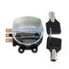 Harley-Davidson Cross Bones Chrome Ignition Key Switch Kit (2008-2010)
