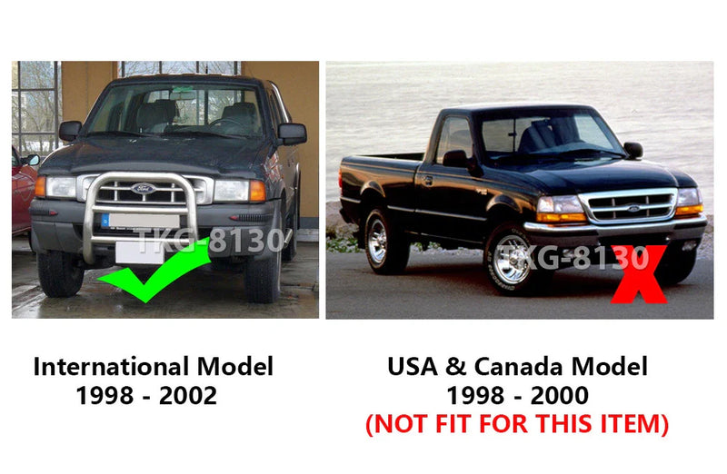 Ford Ranger 1 x Black Tailgate Handle (1998-2002)