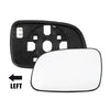 Jeep Cherokee Heated Left Side Rearview Mirror Glass Replacement