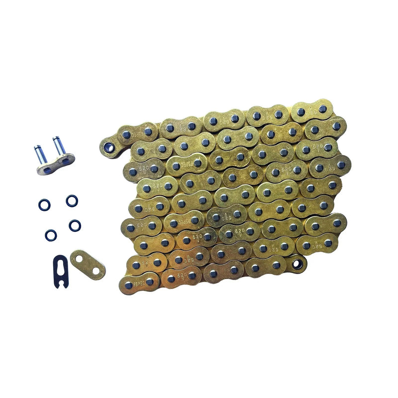 Honda ATC350X Gold / 520x90 / O-Ring Drive Chain (1985–1986)