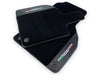 Lamborghini Aventador 2012-2022 with Carbon Fiber Leather Black Floor Mats