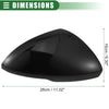 Chevrolet Cruze (2017 - 2018) Black Mirror Cover Cap Right Side