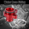 BMW 325i 335i 525i Water Hose Fitting Replacement Set Red