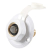 RV Trailer Camper RV City Water Fill Inlet Flange w/ Check Valve