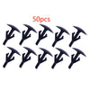 Honda 50pcs Auto Hood Rubber Seal Trim Retainer Clips
