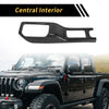 Jeep Wrangler JL JLU (2018-2024) Black 4WD Gear Shift Panel Cover